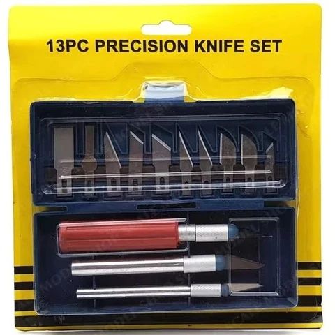 13PCS Metal Scalpel Tool Set Tool Carving Craft Knife