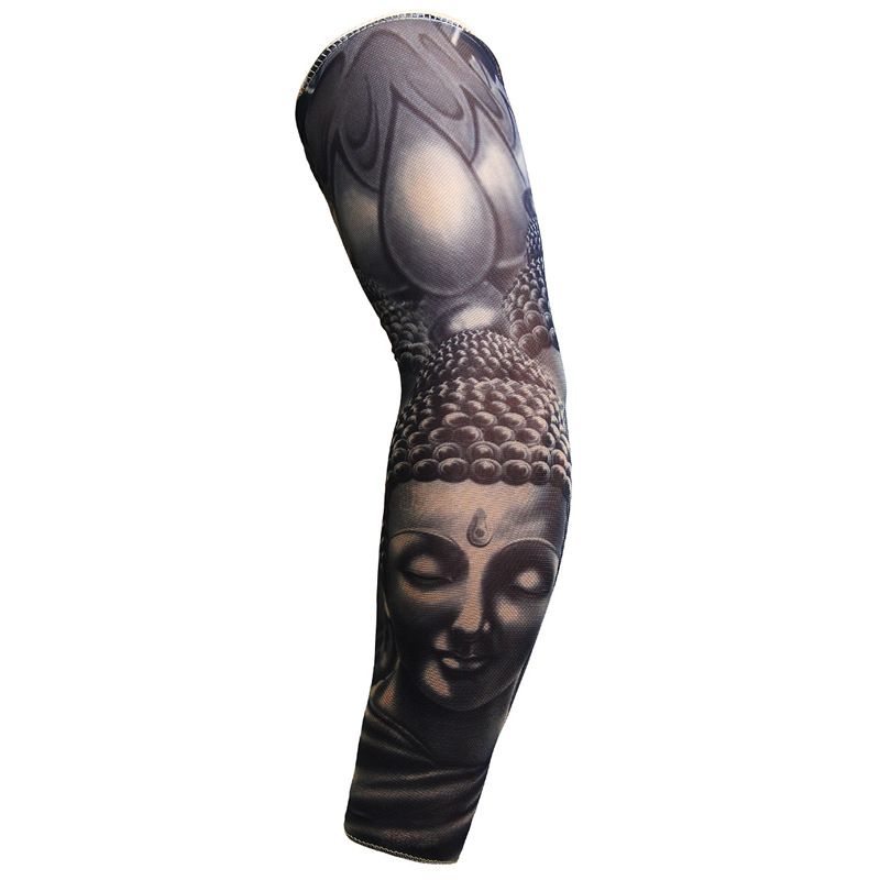 Tattoo Arm Sleeves Men Women Sun UV Protection Dragon.