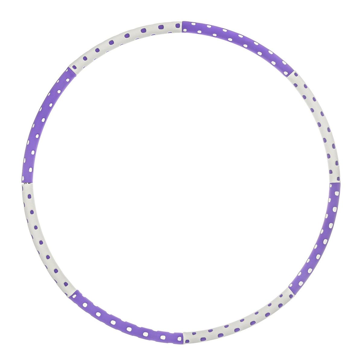 OUTERDO Hoop Mentle 8 Section Slimming Thin Waist Home Outdoors Gym Exercise Fitness-violet