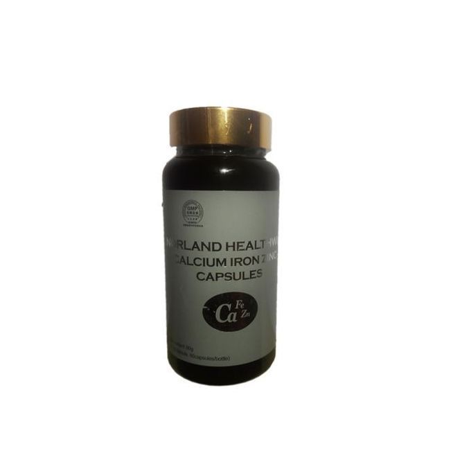 Healthway Calcium Iron Zinc Capsules - For Arthritis