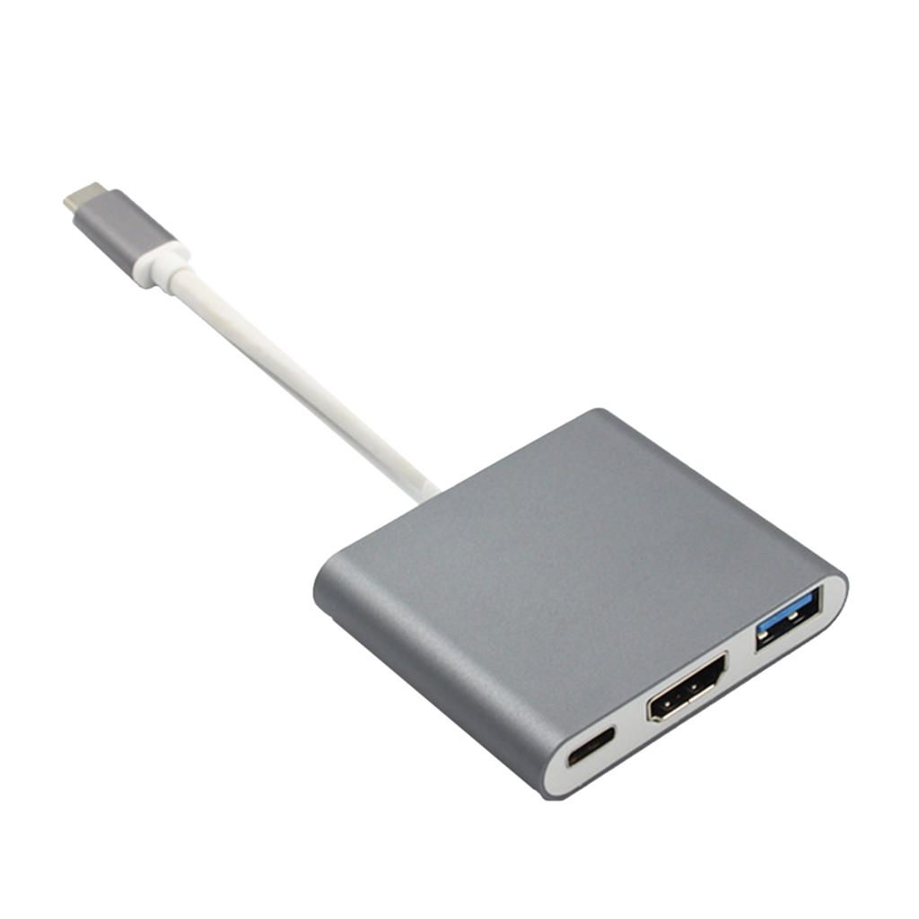 To 4K & USB3.0 Splitter HUB Digital AV Multi Port