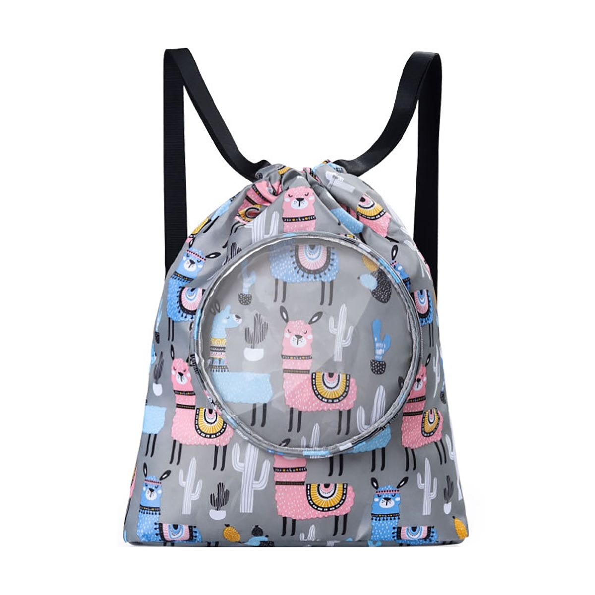 Children Swimming Bag Kids Water Sports Shoulder Bag Backpack Grey