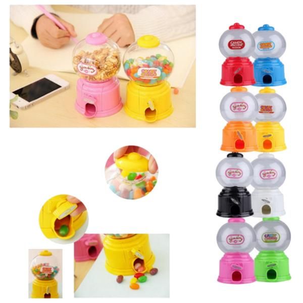 Candy Machine Bubble Gumball Dispenser Coin Bank Kids