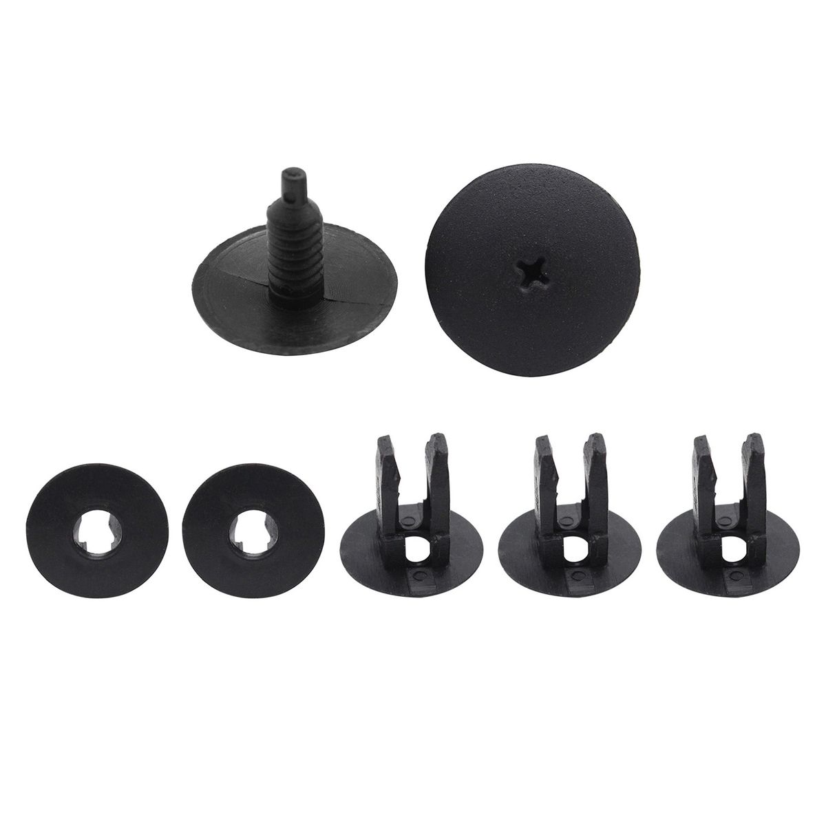 Cowl Scuttle Trim Clips Water Rain Tray Deflector Panel 7PCS