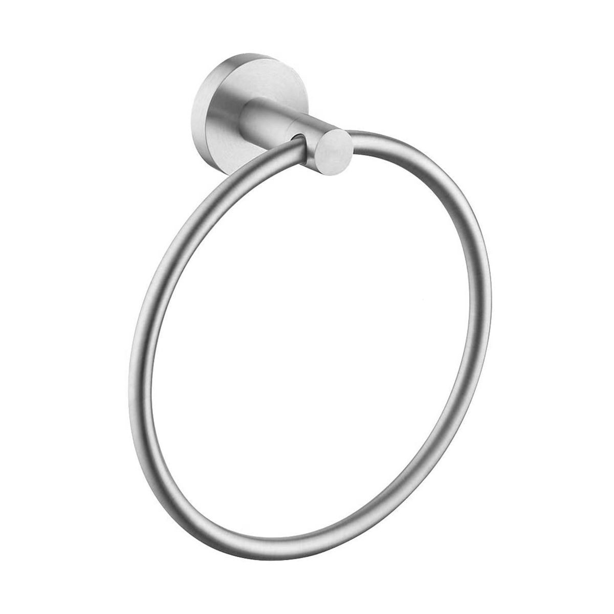 Towel Ring for Bathroom Hand Towel Holder Round Towel Hanger Wall Mount 304 Stainless Steel Brushed FinishSilver