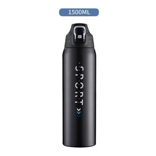 1500ml Stainless Steel Water Bottle Travel Thermos Bottle Large Capacity Portable Outdoor Flask Preservation Drinking Cup
