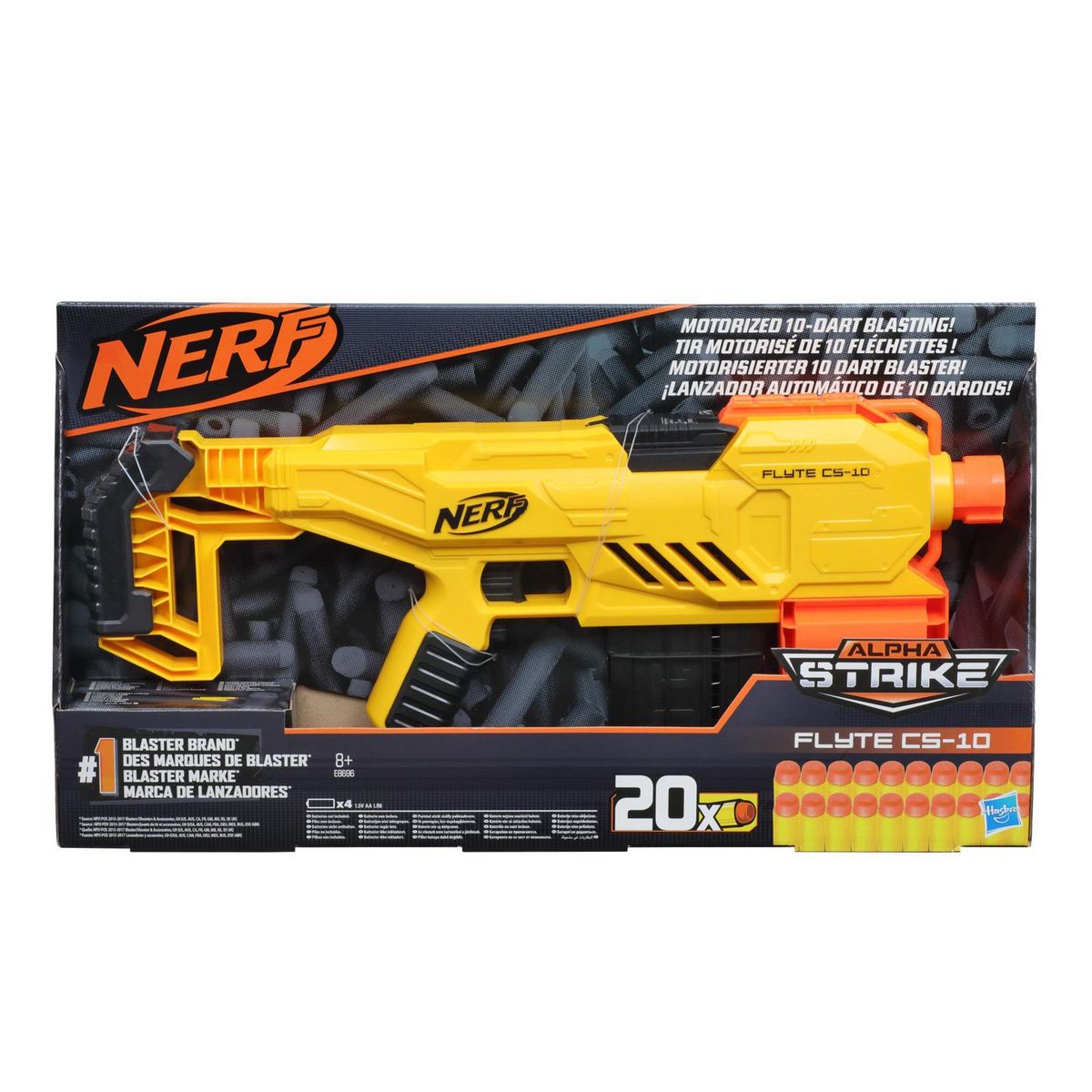 Alpha Strike Flyte CS-10 Motorized 10-Dart Blaster