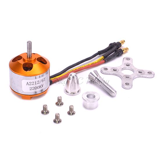 A2212 2212 2200KV Brushless Motor 30A ESC Motor Mount 6035 Propeller SG90 9G Micro Servo For RC Fixed Wing Plane Helicopter