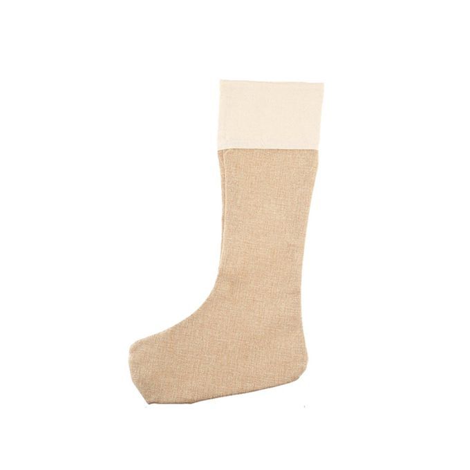 Classic Christmas Stockings Durable Universal-Linen Color