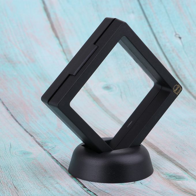 10pcs Floating Frame Medal Holder Coin Holder Black