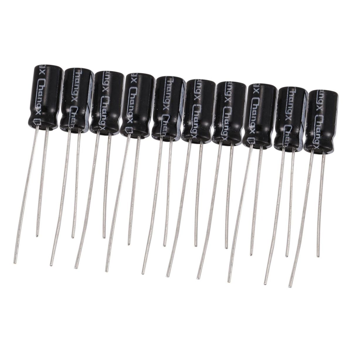 10 x 10uF 50V 105C Radial Electrolytic Capacitor