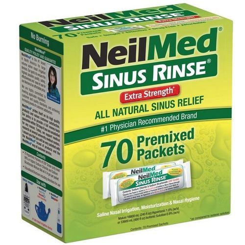 Sinus Rinse Extra Strength 70 Premixed Packets