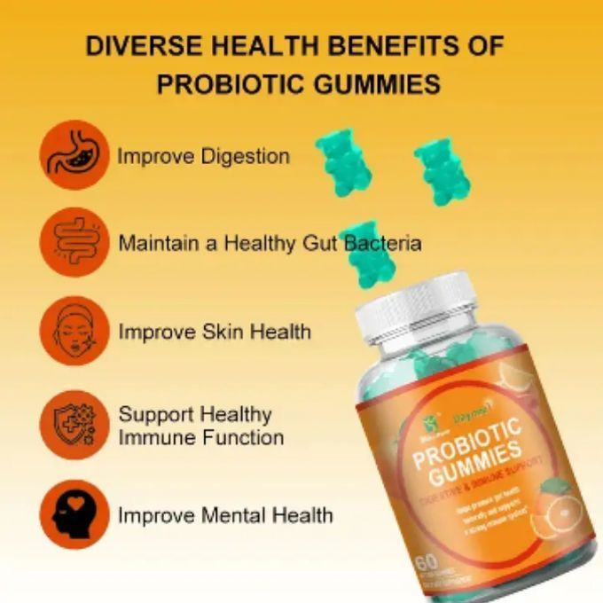 Probiotics Gummies- 60 Gummies