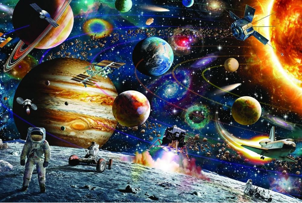 Puzzles 1000 Pieces Assembling Pictures Toys Educational