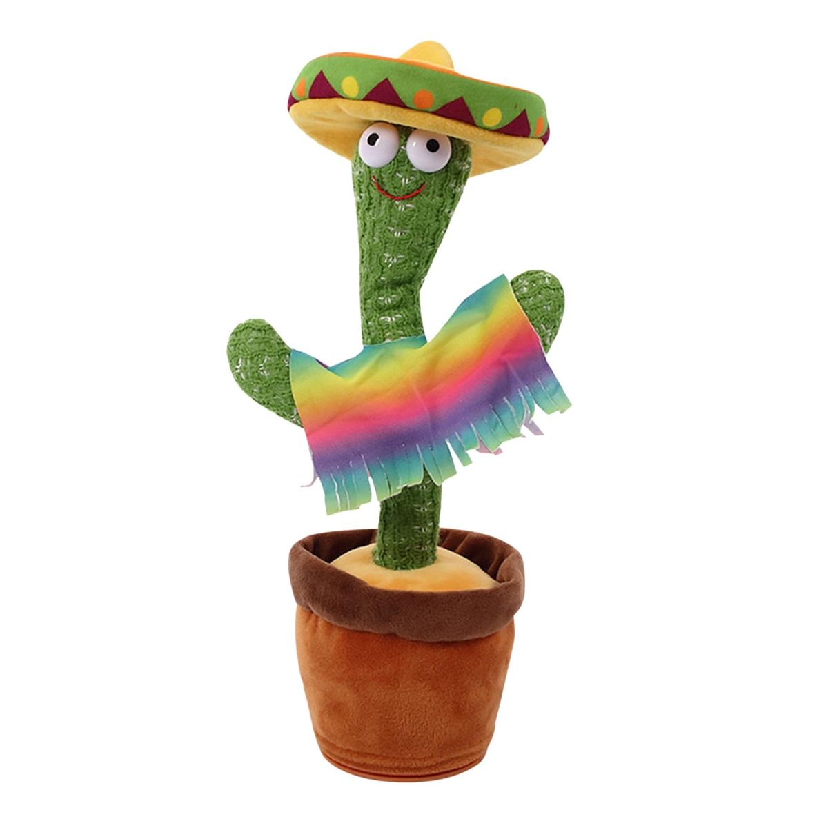 Lovely Talking Toy Dancing Cactus Doll Speak Talk Sound
