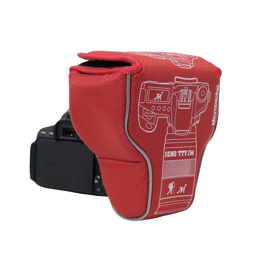 Waterproof Camera Bag Case Cover For Canon EOS M100 / M50 / M10 / M6 / M5 / M3(Red)