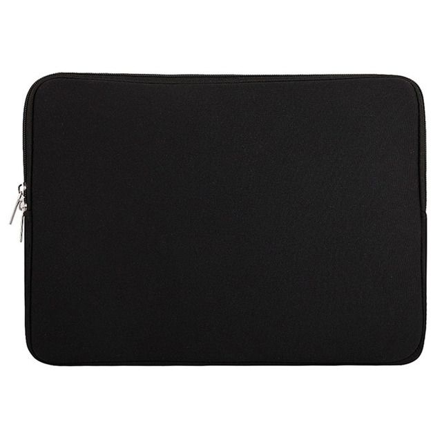 Laptop Bag Notebook Case Cover Computer Sleeve For MacBook Pro Mac Book Air HP Lenovo Dell 11 12 13 14 15 15.6 16 17 Inch Pouch(#Black)
