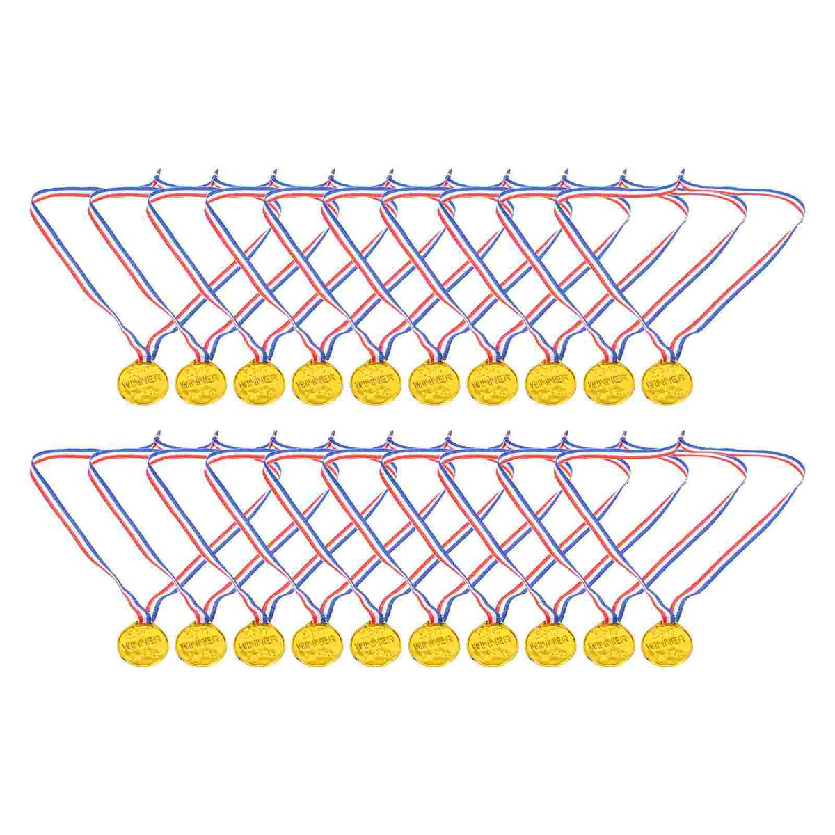Medals Award Medal Winner Kidsgoldfor P Party Golden Children 1St Game Toy Basketball Competition Soccer Kid Trophiess