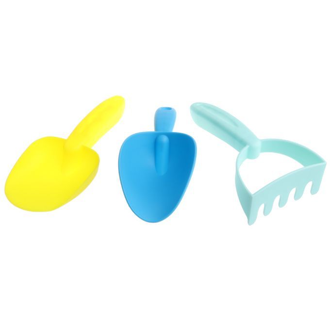 10pcs Sand Beach Toy Kids Garden Sandbox Toy With Bucket, Truck,