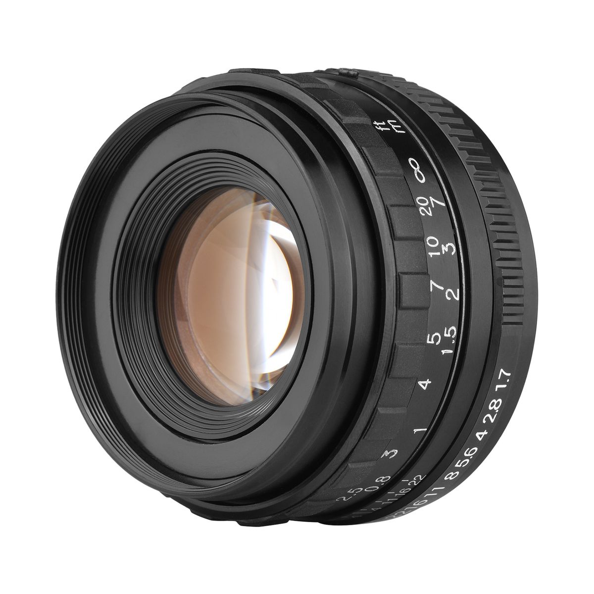 50mm F1.7 Large Aperture Camera Lens Manual Focus Prime