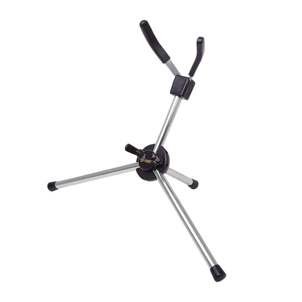 Foldable Saxophone Stand Portable Alto Sax Metal Floor Stand