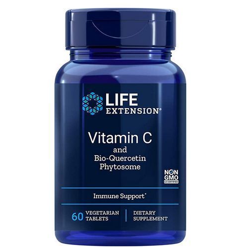 Vitamin C 1000 Mg (ASCORBIC ACID) And Bio-Quercetin Phytosome 60 Tablets