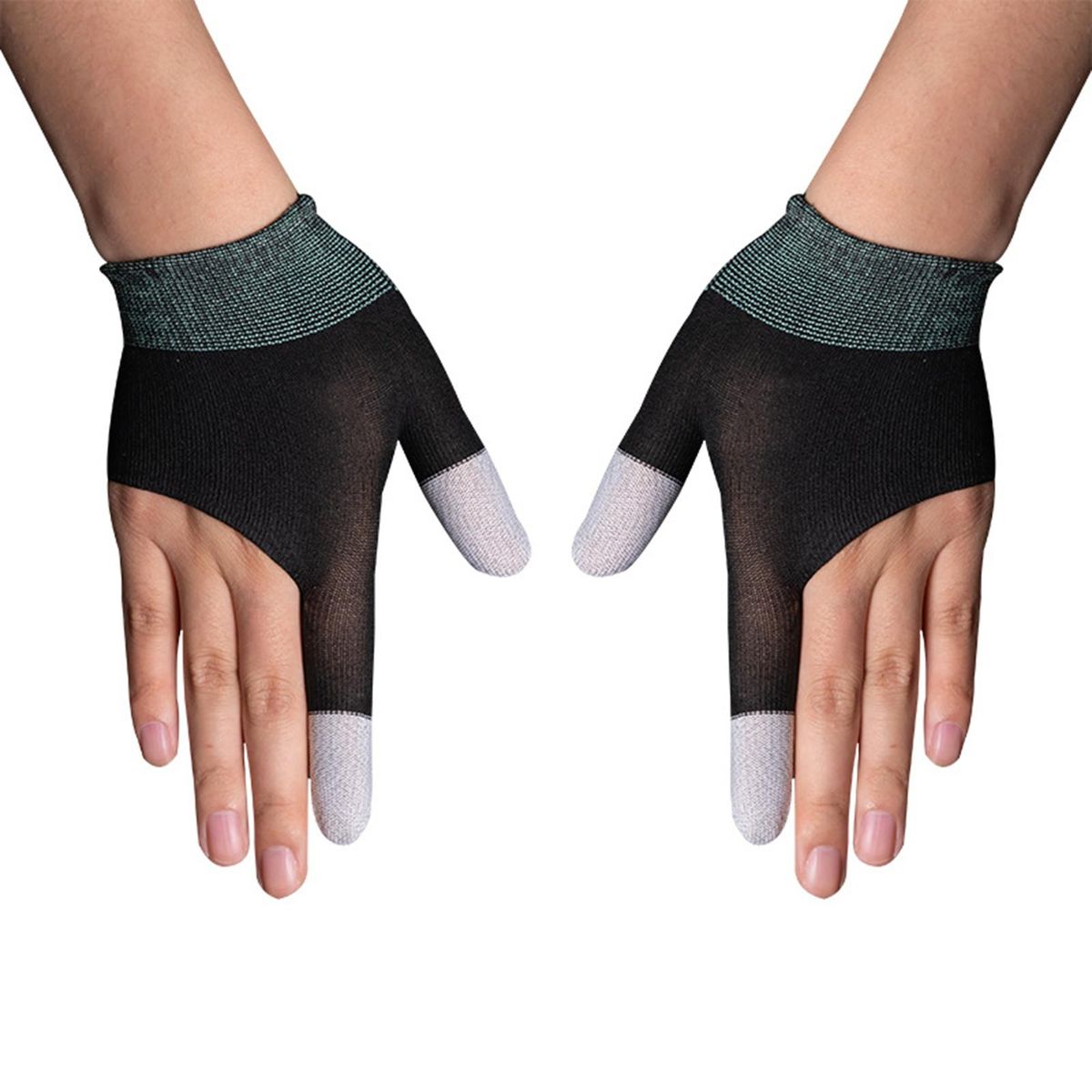 1 Pair Gaming Grip Sweaty Hands Gaming Black