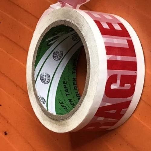 6 Pieces Of Fragile Printed Strong Parcel Cello Tape
