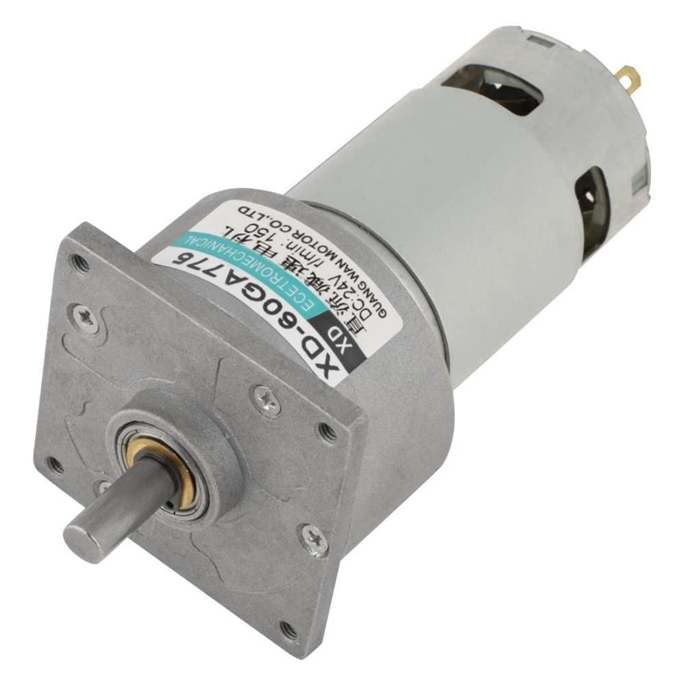 35W Mini DC Gear Motor Metal Speed Adjustable Large Torque