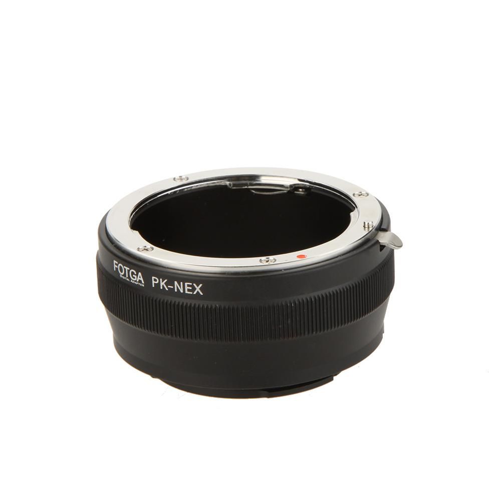Fotga PK-NEX Adapter Digital Ring for Pentax PK K Mount Lens to Sony NEX E-Mount Camera (for Sony NEX-3 NEX-3C NEX-3N NEX-5 NEX-5C NEX-5N NEX-5R   NEX-5T NEX-6 NEX-7)