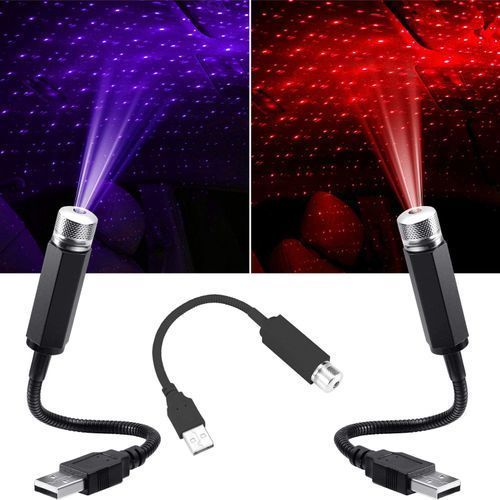 USB Plug & Play Car, Home, & Party Starlight Atmosphere Lamp