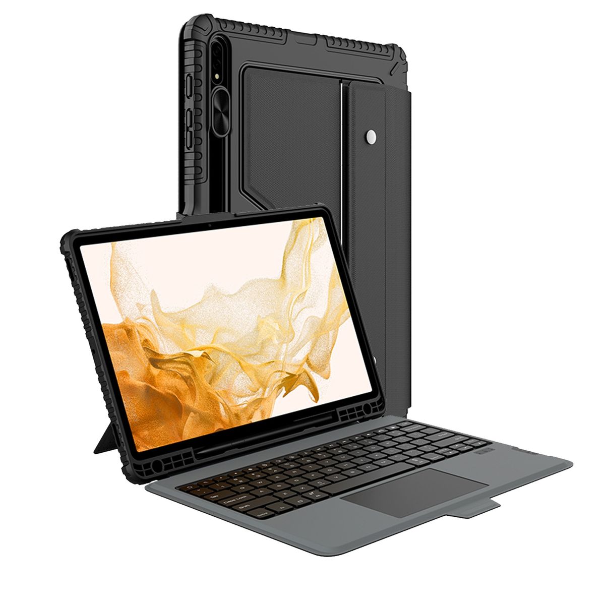 Keyboard Case For Samsung Galaxy Tab S8+/S8+ 5G/S7+/S7 FE