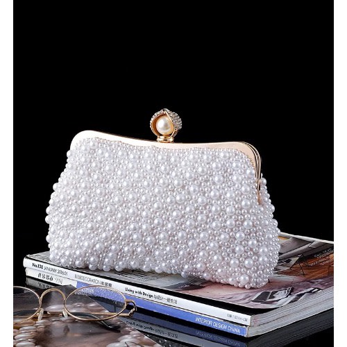 Fully Beaded Clutch Purse
