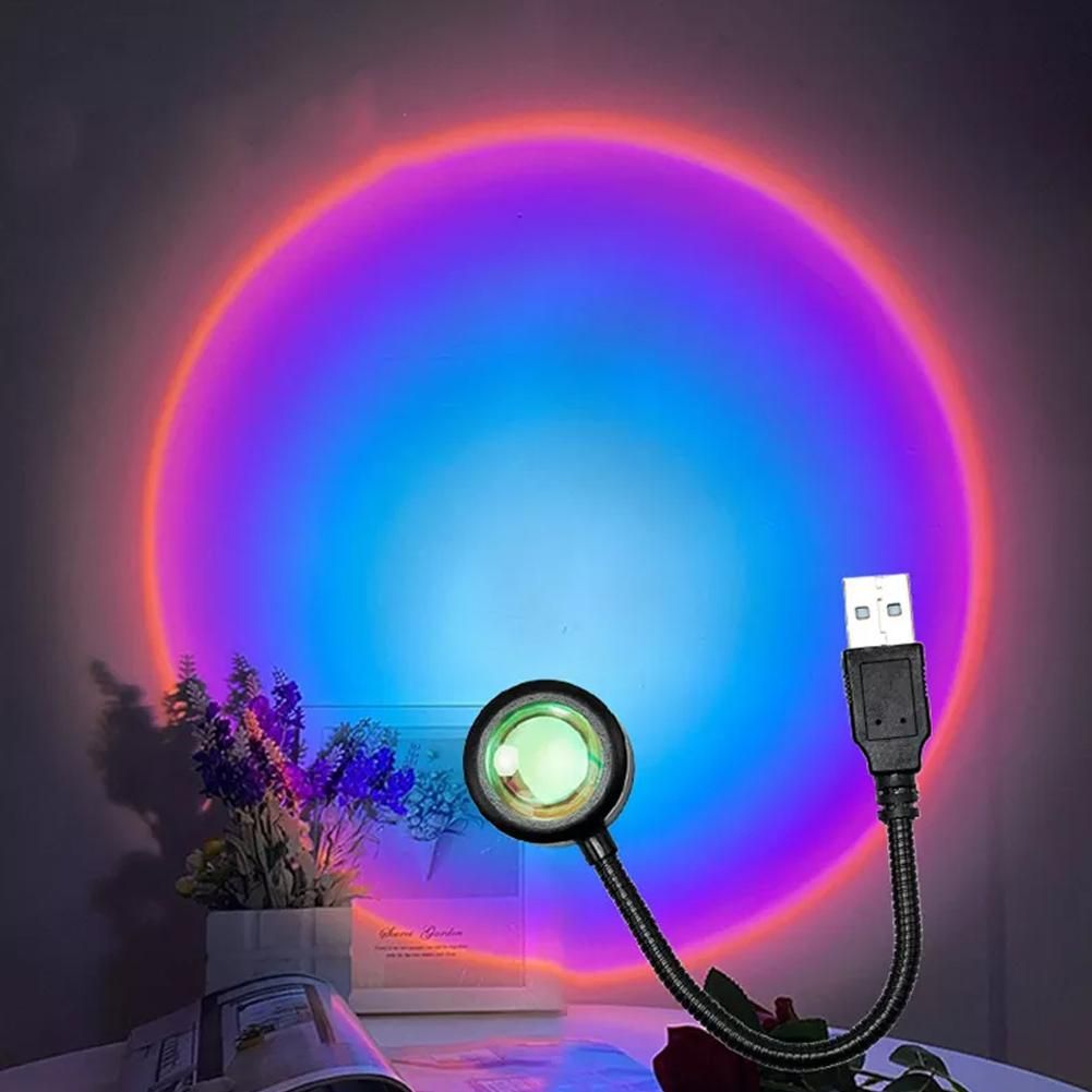 Sunset Lamp Dimmable Sunset Lamp Coloured Sunlight Lamp