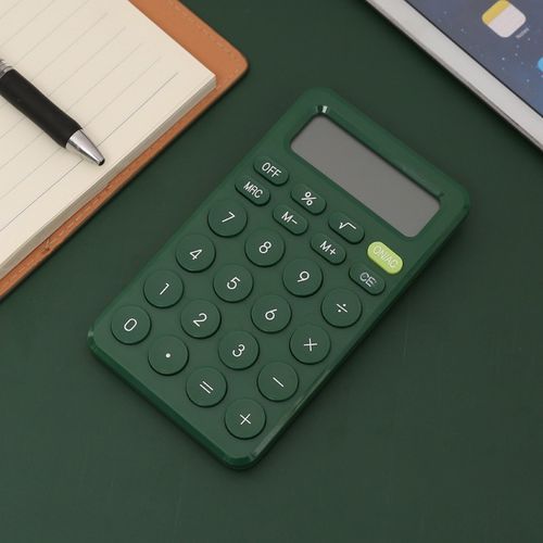 Desk Mini Calculator Big On Financial Business Accounting Tool Suitable For School Students Small Business Supplies As Pic