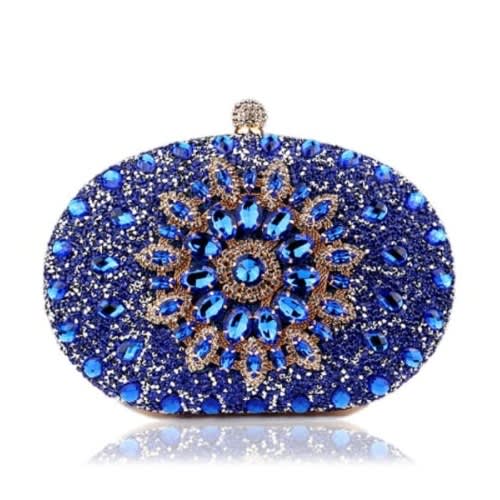 Round Clutch - Blue