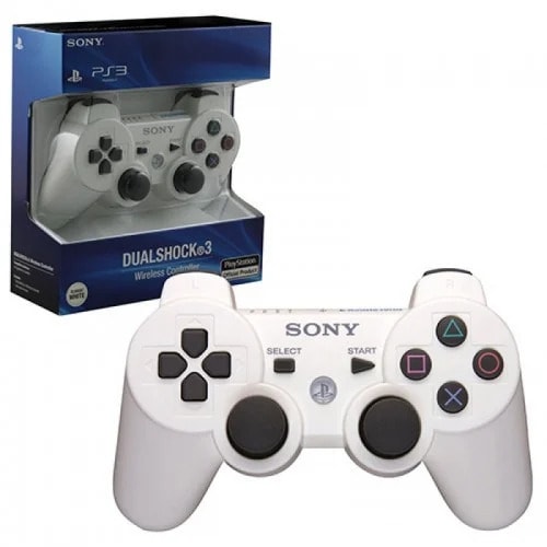 Ps3 Control Pad – Dualshock 3 Wireless Controller - White