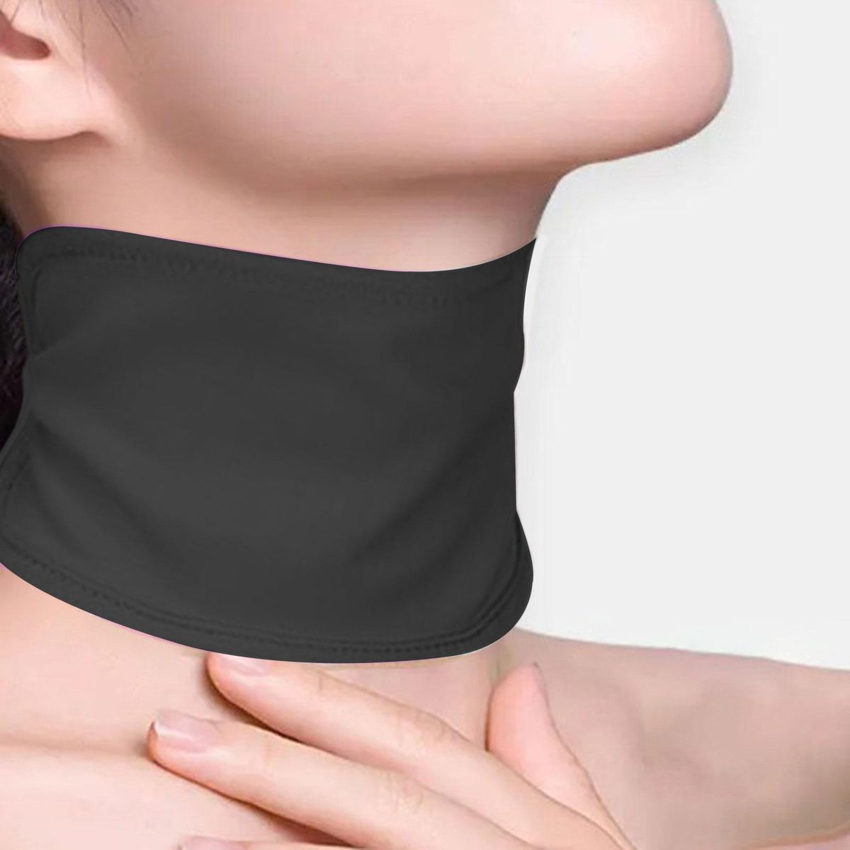 2x Castor Oil Neck Pack Pad Adjustable Design Less Mess Heatless Water