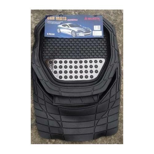 Car Foot Mat With Chrome