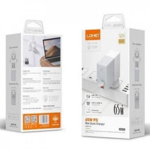 Phone/Macbook12 65W Fast Charging Charger Pd +QC3.0 Charger EU/UK/US Laptop Adapters