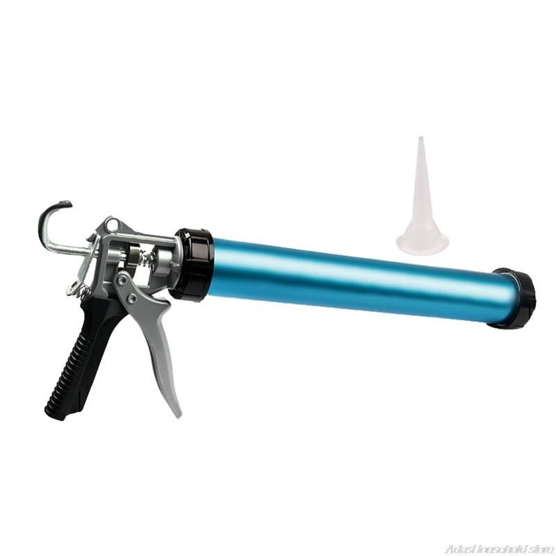 6 IN 1 7mm  Gun Set 20W Silicone Gun Hot  Professional Deco Handgun With Bullets Metal Home