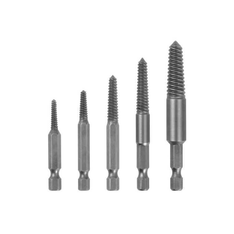 Screws 5 In 1 Single Head Long Thread Screw Extractor