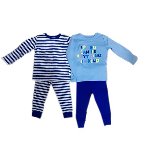 Pyjamas 2 Pack Long Sleeve Top And Pants
