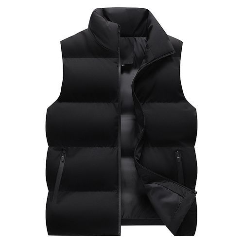 Men's Fall Winter Down Cotton Vest Casual Jackets