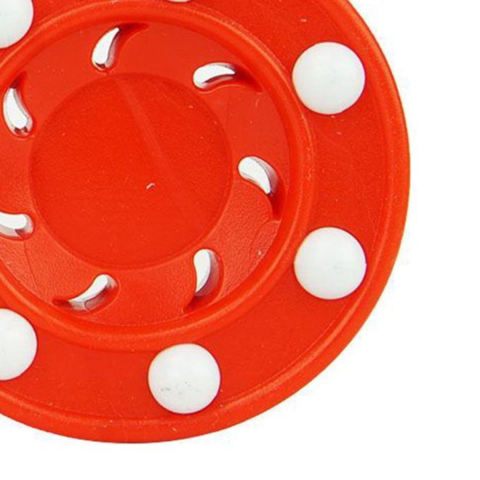 2pcs Roller Hockey Game Puck Pro Shot For Practicing Training Orange
