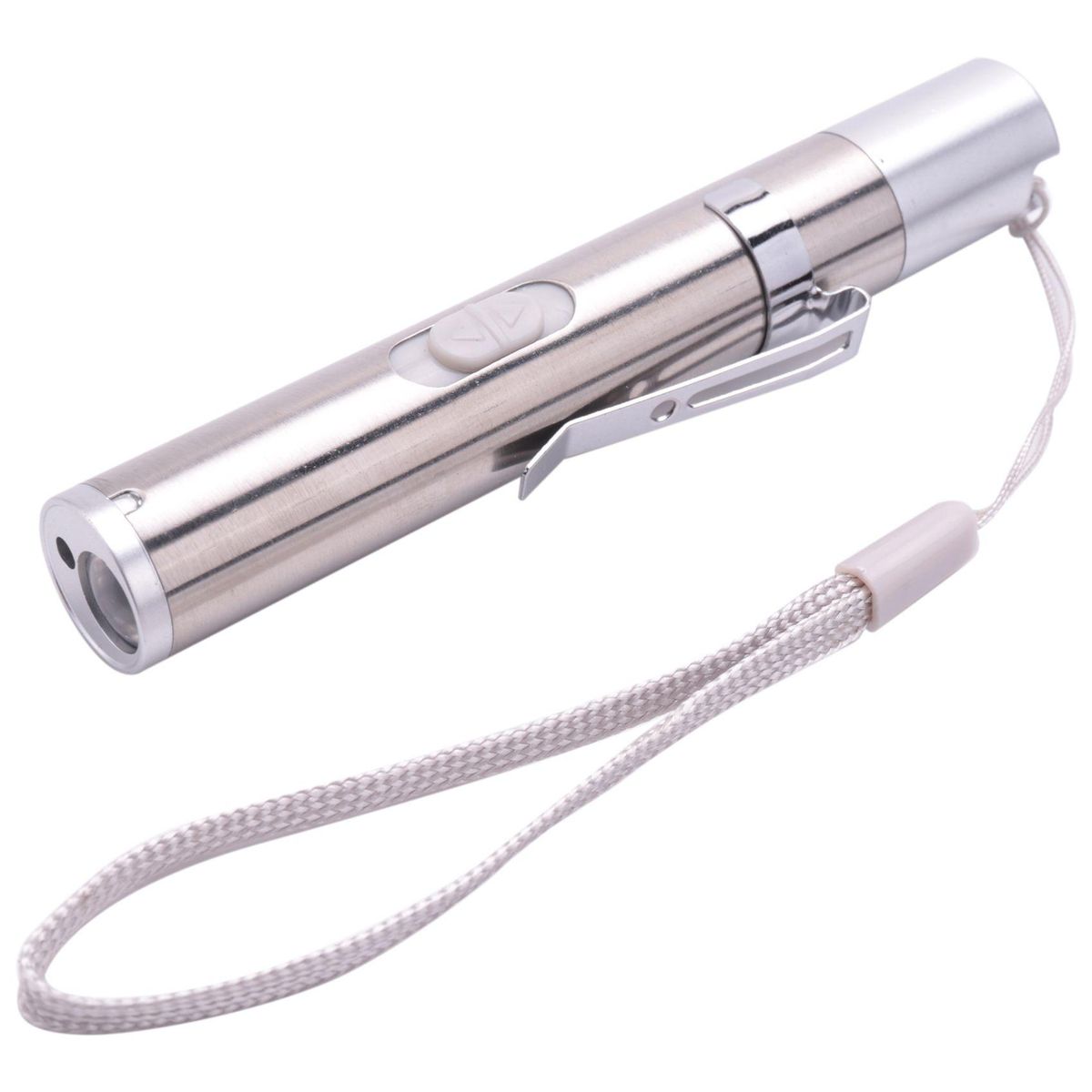 USB Rechargeable LED Laser Flashlight High Quality Powerful