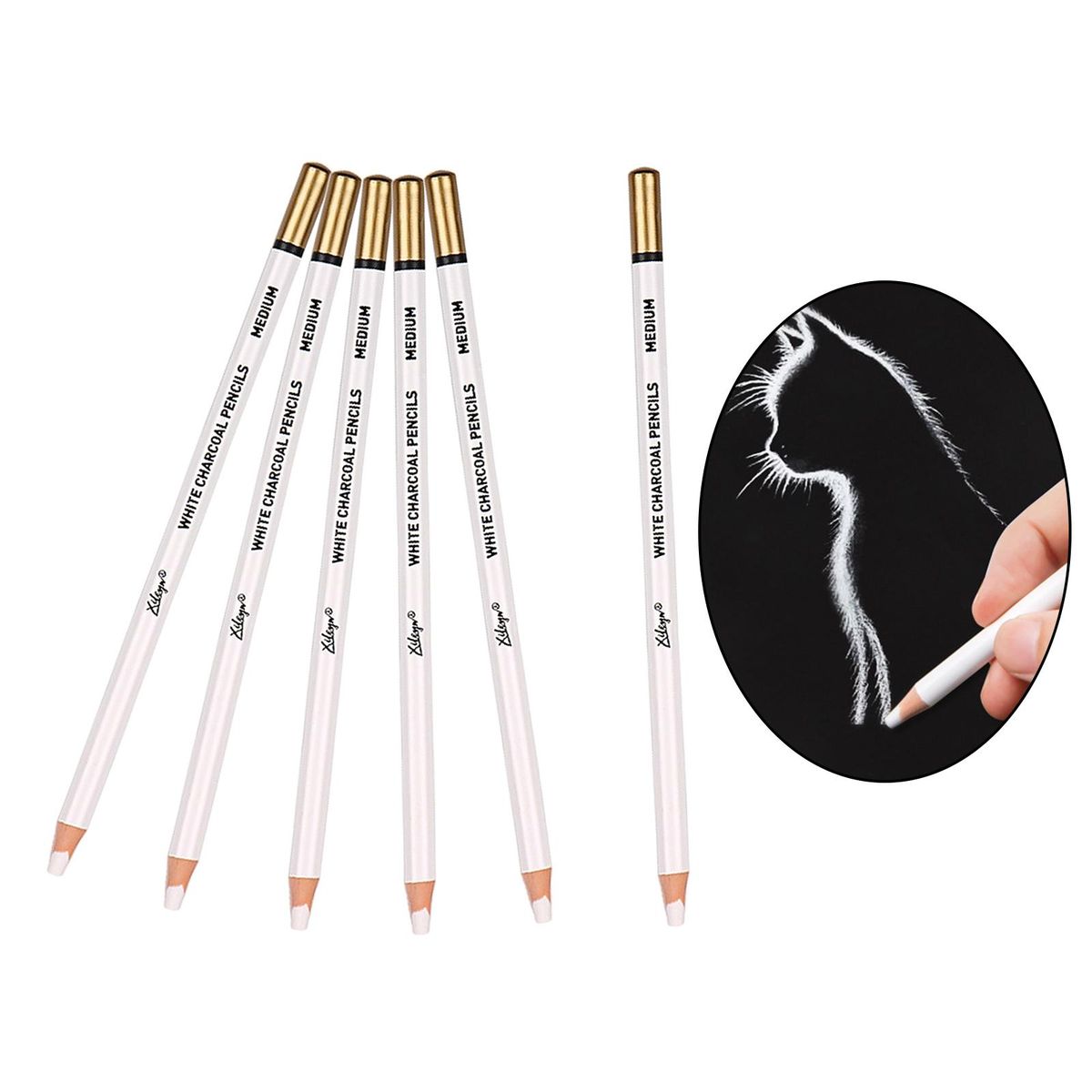 Pencils Drawing Set-- Sketching 4mm Blending Eco