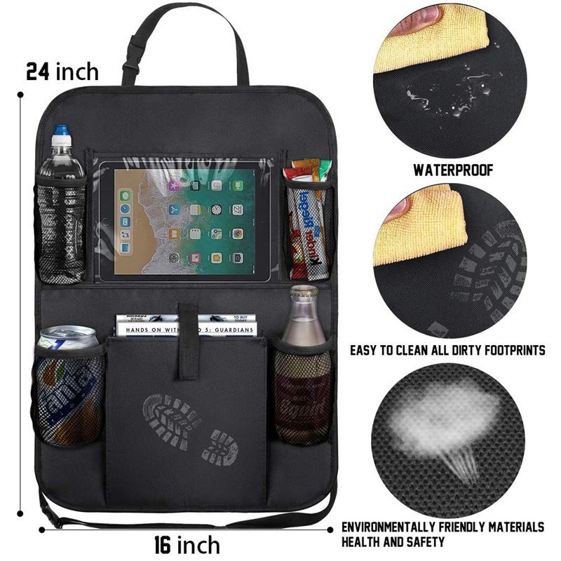 Children's Car Rear Seat Storage Bag One Film Bag Can Hold The Tablet Computer Or Phone Other