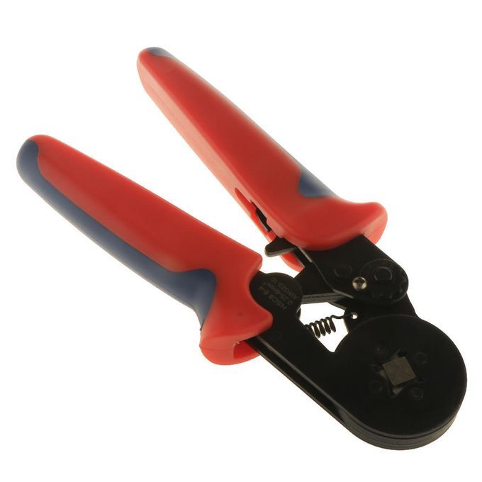 Ratcheting Wire Terminal Crimper For Gage Wire Ends Ferrules, Crimping