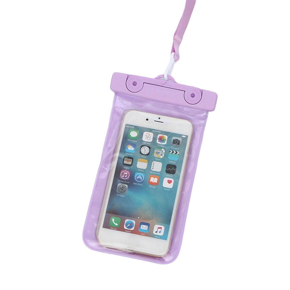 Phone Waterproof Pouch Underwater Filming Phone Waterproof Bag Purple